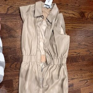 Karina Grimaldi pleather dress